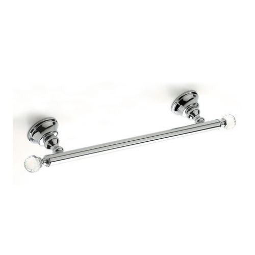 Towel Bar, StilHaus SL45, Brass 18 Inch Towel Bar with Crystals SL45
